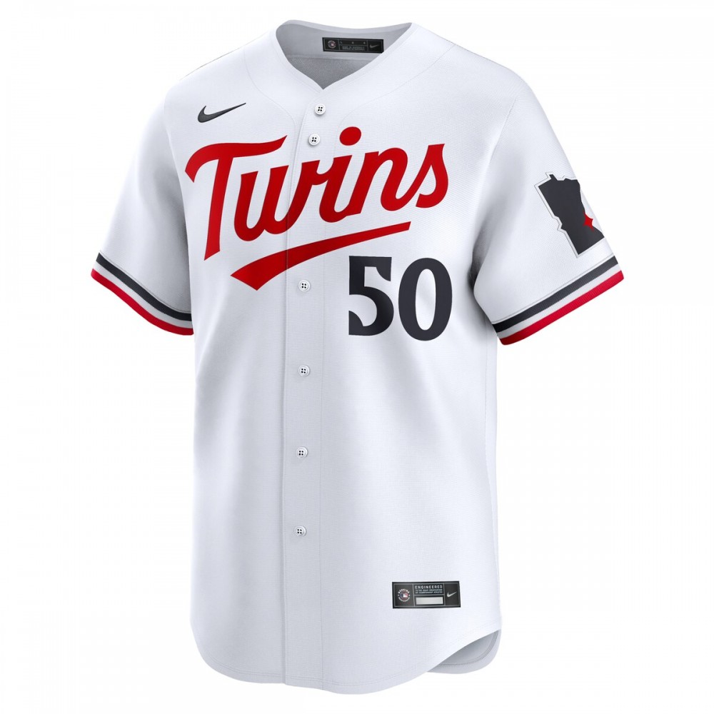Willi Castro Minnesota Twins Nike Home Limited Player Jersey - White - Image 2