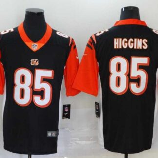 Nike Bengals 85 Tee Higgins Black 2020 NFL Draft First Round Pick Vapor Untouchable Limited Jersey