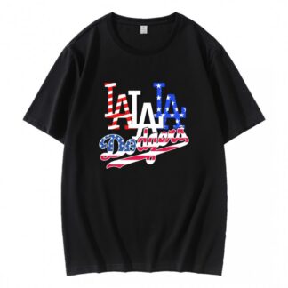 Retro 4th Of July Los Angeles Dodgers T-Shirt