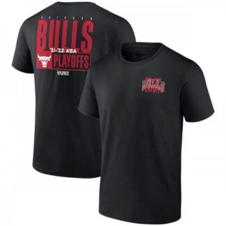 Men's Chicago Bulls Black Basketball T-Shirt C6WB