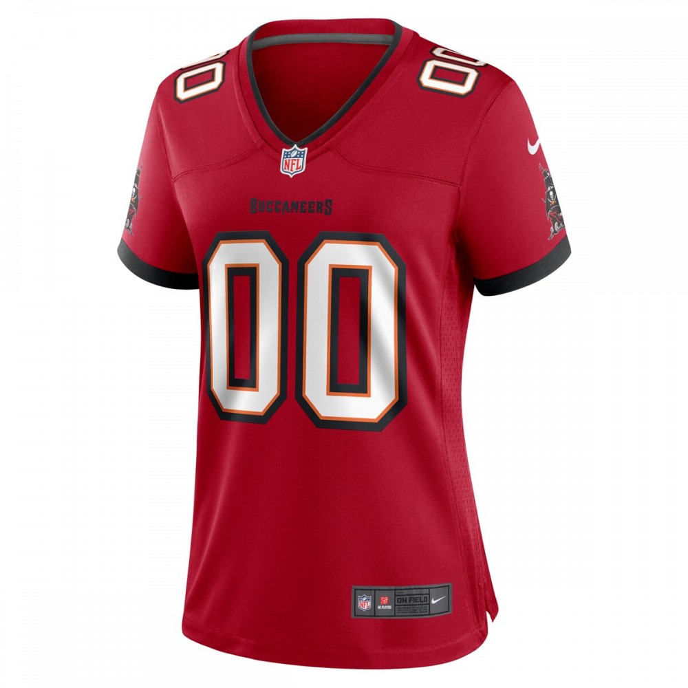 Nike Tampa Bay Buccaneers Women's Custom Game Jersey - Red - Image 2