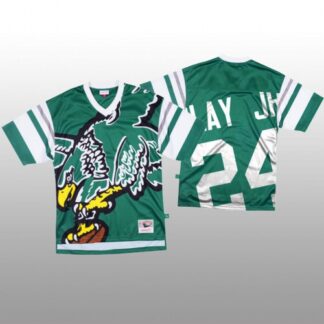 NFL Philadelphia Eagles #24 Darius Slay Jr Green Men’s Mitchell & Nell Big Face Fashion Limited NFL Jersey