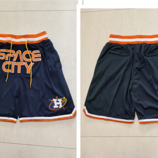 Men's Houston Astros Navy Blue Just Don Shorts Swingman Shorts