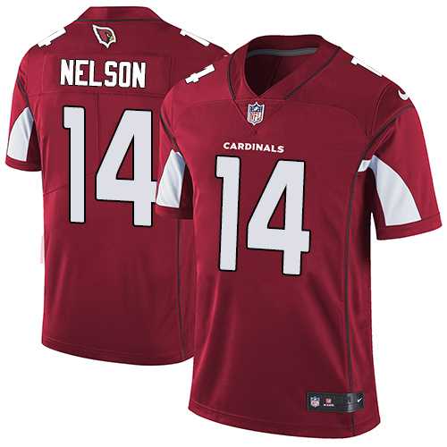Nike Arizona Cardinals #14 J.J. Nelson Red Team Color NFL Vapor Untouchable Limited Jersey