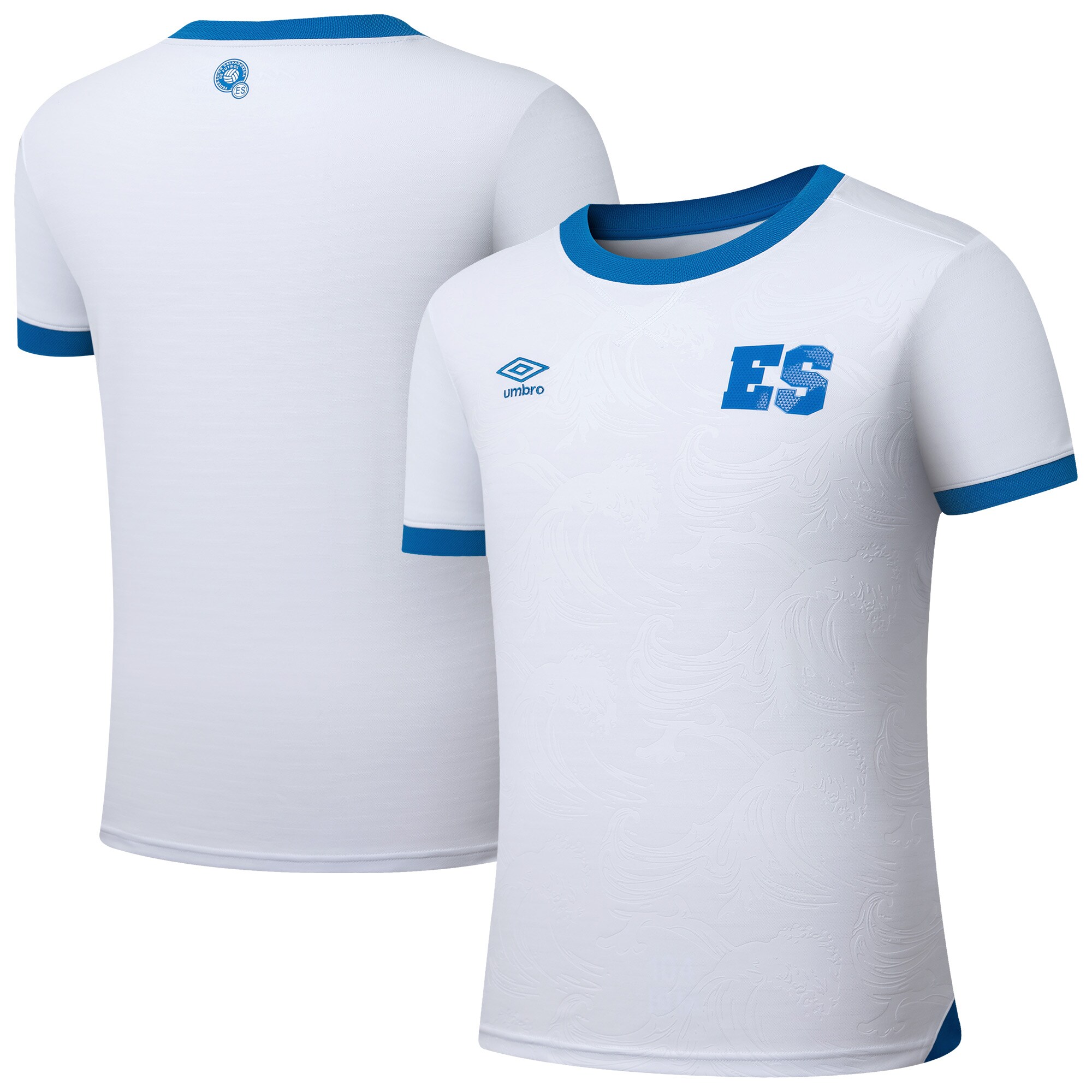 El Salvador National Team Umbro 2025 Away Replica Jersey – White