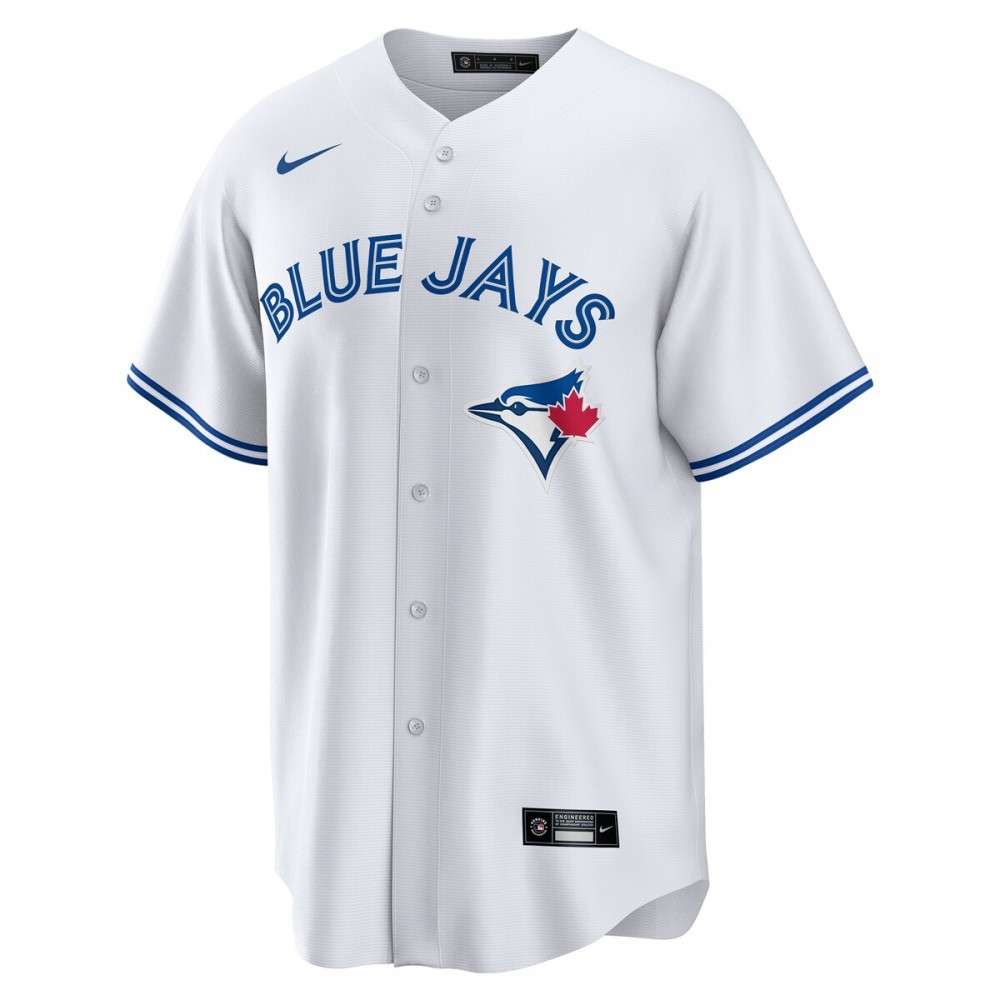 Yimi Garcia Toronto Blue Jays Nike Home Replica Player Jersey - White - Image 2