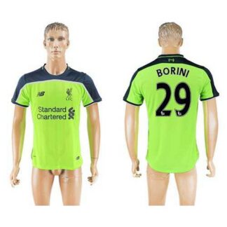 Liverpool #29 Borini Sec Away Soccer Club Jersey