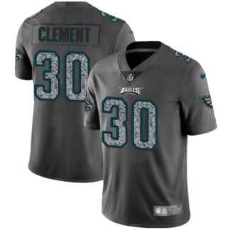 Nike Philadelphia Eagles #30 Corey Clement Gray Static Men’s Stitched NFL Vapor Untouchable Limited Jersey