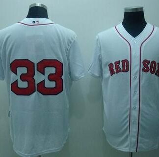 Boston Red Sox #33 Varitek white cool base Jerseys