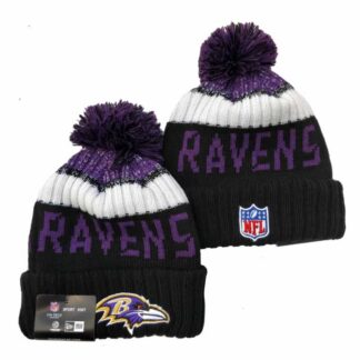 Baltimore Ravens Team Logo Knit Hat YD (5)