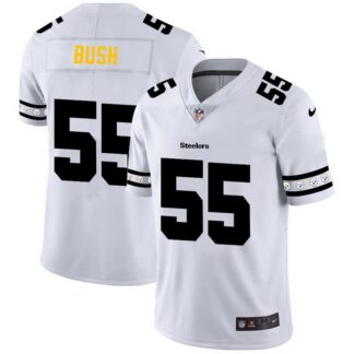 Nike Steelers 55 Devin Bush White 2019 New Vapor Untouchable Limited Jersey Dzhi