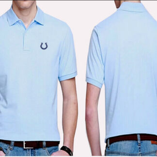 Indianapolis Colts Players Performance Polo Shirt-Sky Blue
