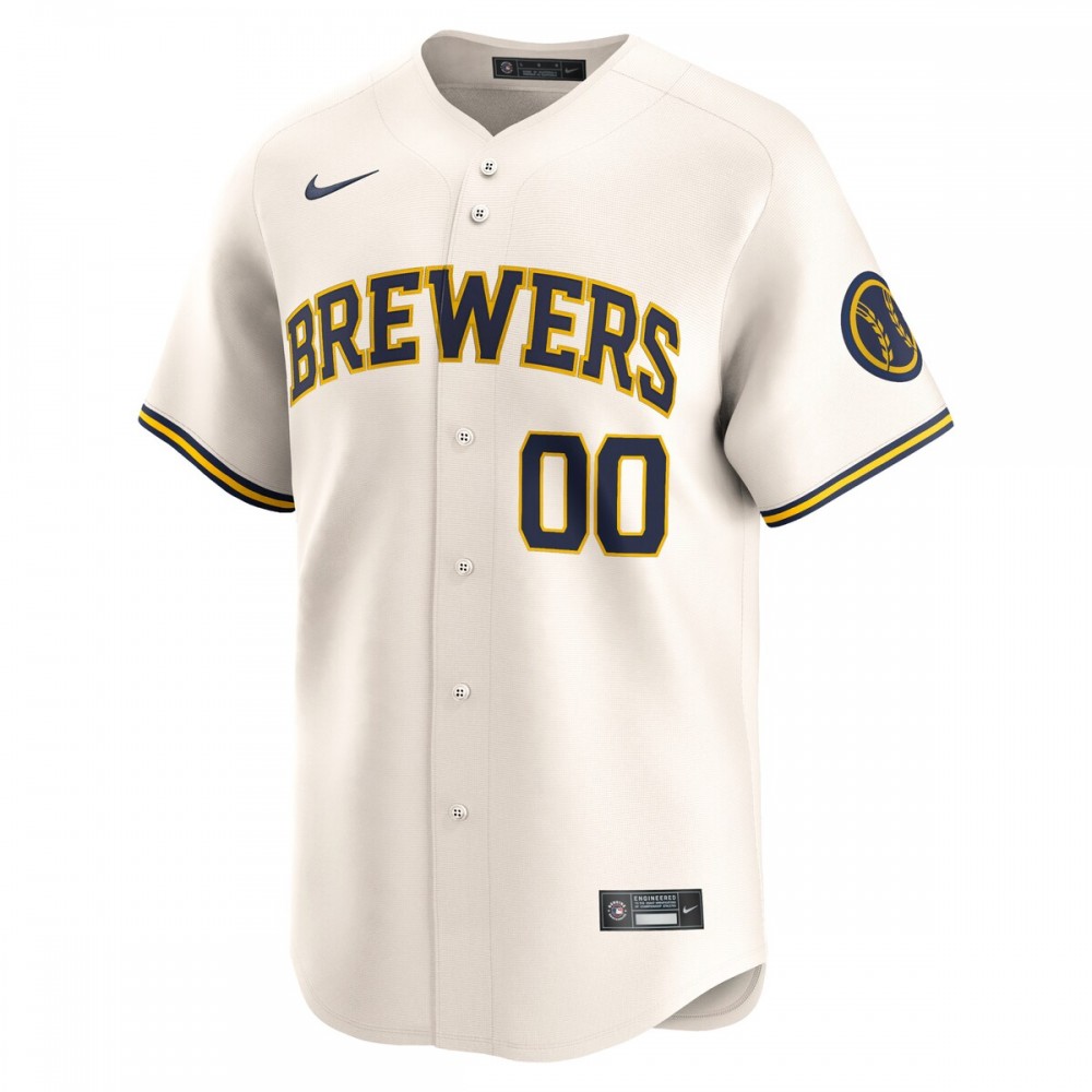 Milwaukee Brewers Nike Home Limited Pick-A-Player Retired Roster Jersey - Cream - Image 2