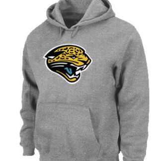Jacksonville Jaguars Logo Pullover Hoodie Grey