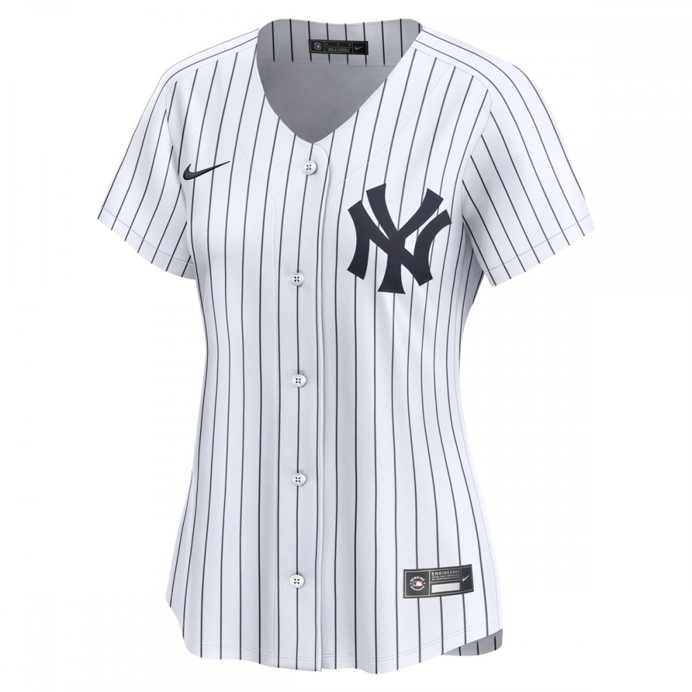 New York Yankees Nike Women's #1 Mom Home Limited Jersey - White - Image 2