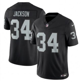 Bo Jackson Las Vegas Raiders Nike Vapor F.U.S.E. Limited Jersey - Black