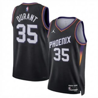 Kevin Durant Unisex Phoenix Suns Jordan Brand Black Swingman Jersey - Statement Edition