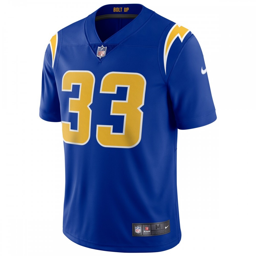 Derwin James Los Angeles Chargers Nike 2nd Alternate Vapor Limited Jersey - Royal - Image 2