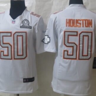 Nike Kansas City Chiefs #50 Justin Houston 2014 Pro Bowl White Jersey