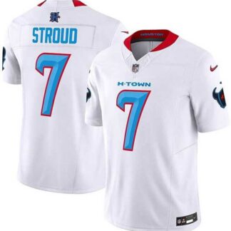Men & Women & Youth Houston Texans #7 C.J. Stroud White 2024 F.U.S.E. Limited Stitched Jersey