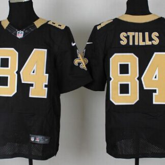 Nike New Orleans Saints #84 Kenny Stills Black Elite Jersey
