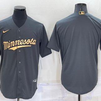 Men's Minnesota Twins Blank Grey 2022 All Star Stitched Cool Base Nike Jersey