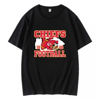 Vintage Chiefs Football Helmet T-Shirt