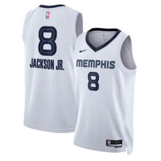 Women's Memphis Grizzlies #8 Jaren Jackson Jr. Nike White Swingman Association Edition Jersey