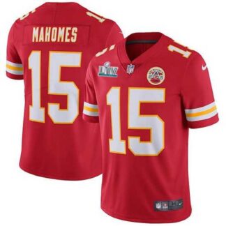 Youth Nike Chiefs 15 Patrick Mahomes Red 2020 Super Bowl LIV Vapor Untouchable Limited Jersey