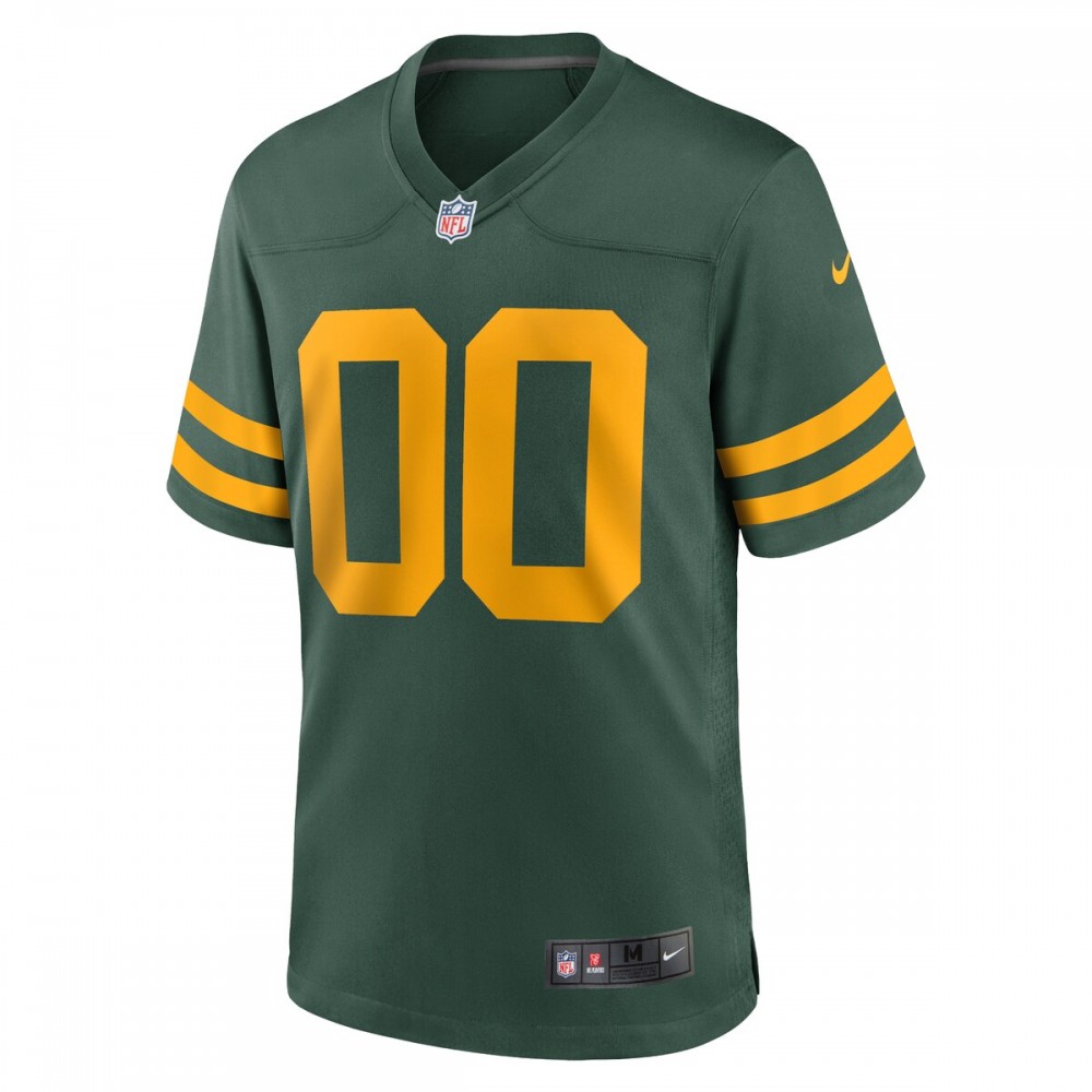 Green Bay Packers Nike Alternate Custom Jersey - Green - Image 2