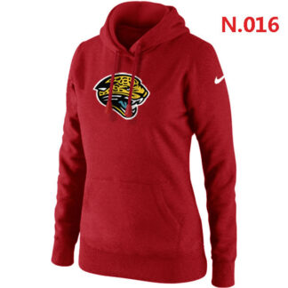 Nike Jacksonville Jaguars Team Logo Womens Pullover Hoodies