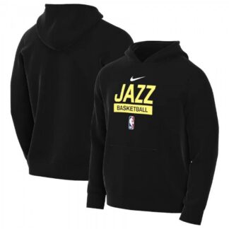 Utah Jazz 2022/23 Nike Spotlight On-Court Practice Performance Pullover Hoodie