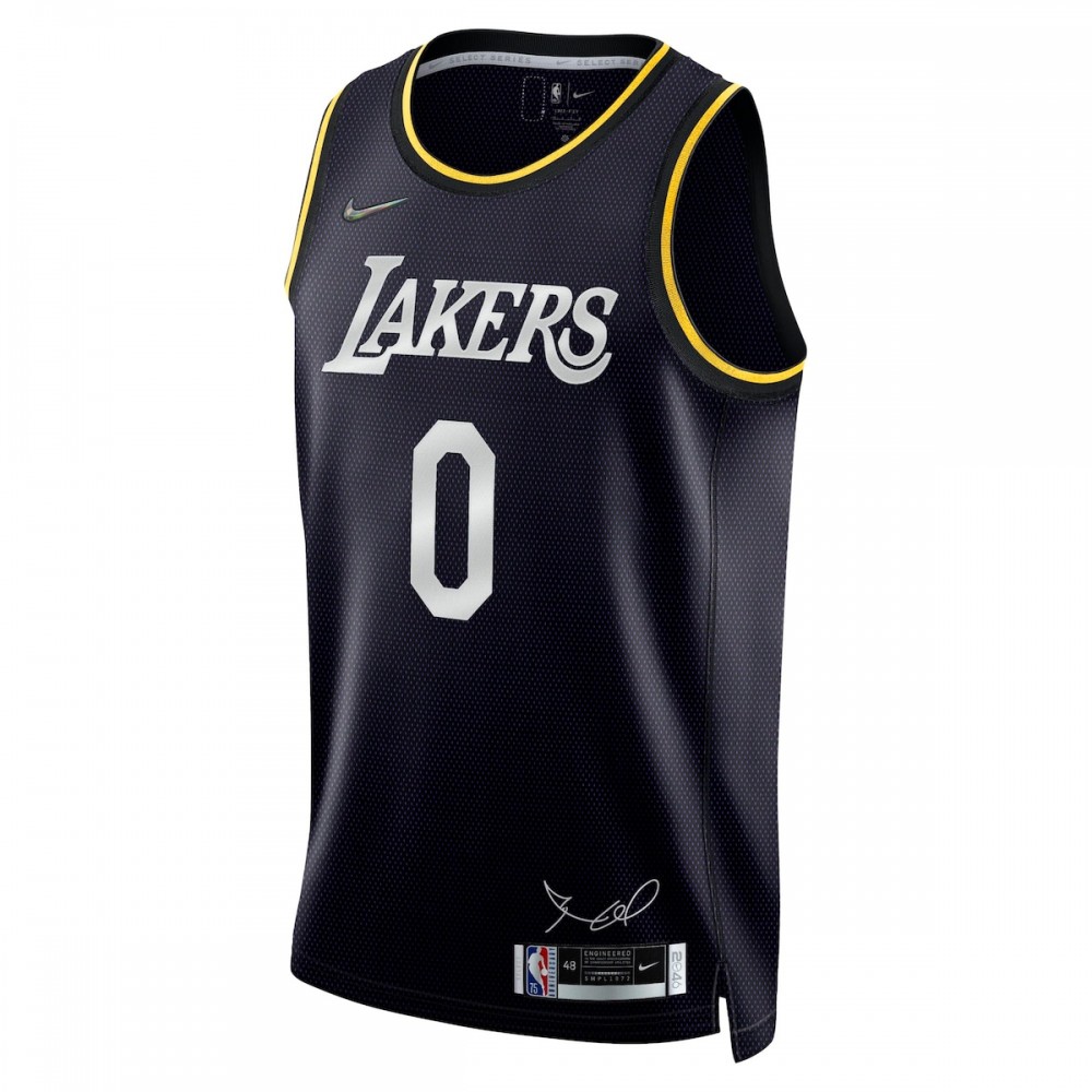 Russell Westbrook Los Angeles Lakers Nike 2022 Select Series MVP Swingman Jersey - Black - Image 2