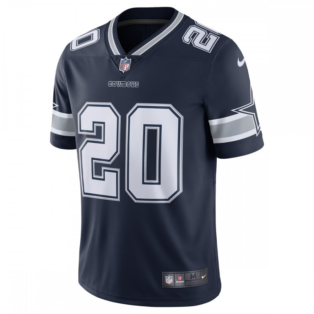 Tony Pollard Dallas Cowboys Nike 2020 Vapor Limited Jersey - Navy - Image 2