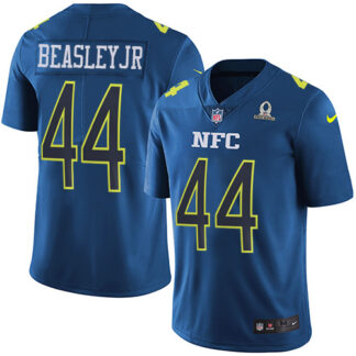 Nike Atlanta Falcons #44 Vic Beasley Jr Navy Men’s Stitched NFL Limited NFC 2017 Pro Bowl Jersey