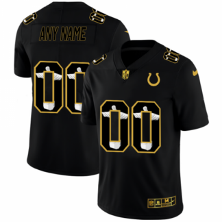 Indianapolis Colts Custom Men’s Nike Carbon Black Vapor Cristo Redentor Limited NFL Jersey