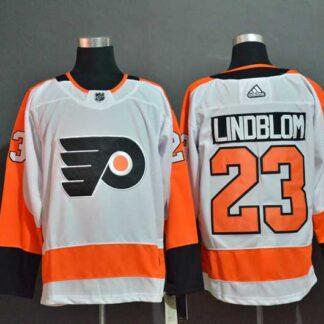 Flyers 23 Oskar Lindblom White Adidas Jersey