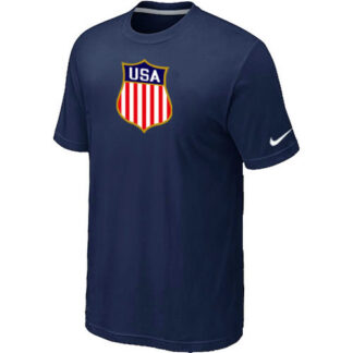 Nike Team USA Hockey Winter Olympics KO Collection Locker Room T-Shirt D.Blue