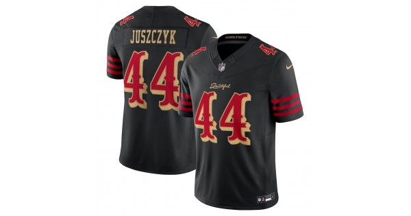Kyle Juszczyk San Francisco 49ers Nike 2025 Rivalries Collection Limited Jersey - Black - Image 2