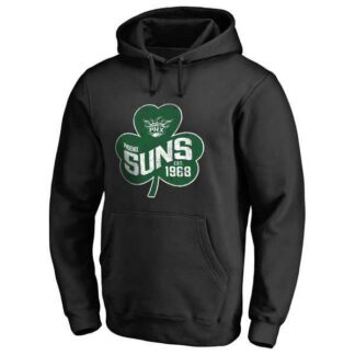 Men's Phoenix Suns Fanatics Branded Black Big & Tall St. Patrick's Day Paddy's Pride Pullover Hoodie FengYun