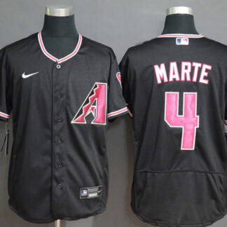 Diamondbacks 4 Ketel Marte Black Nike Flexbase Jersey