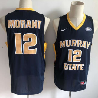 Murray State 12 Ja Morant Navy Nike College Basketball Jersey