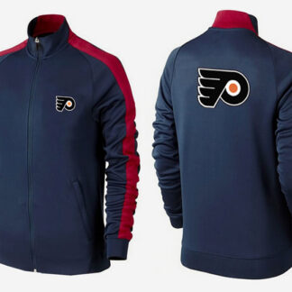 NHL Philadelphia Flyers Team Logo 2015 Men Hockey Jacket (19)