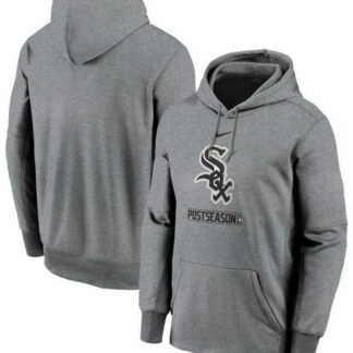 Men's Chicago White Sox Nike Gray 2020 Postseason Collection Pullover Hoodie